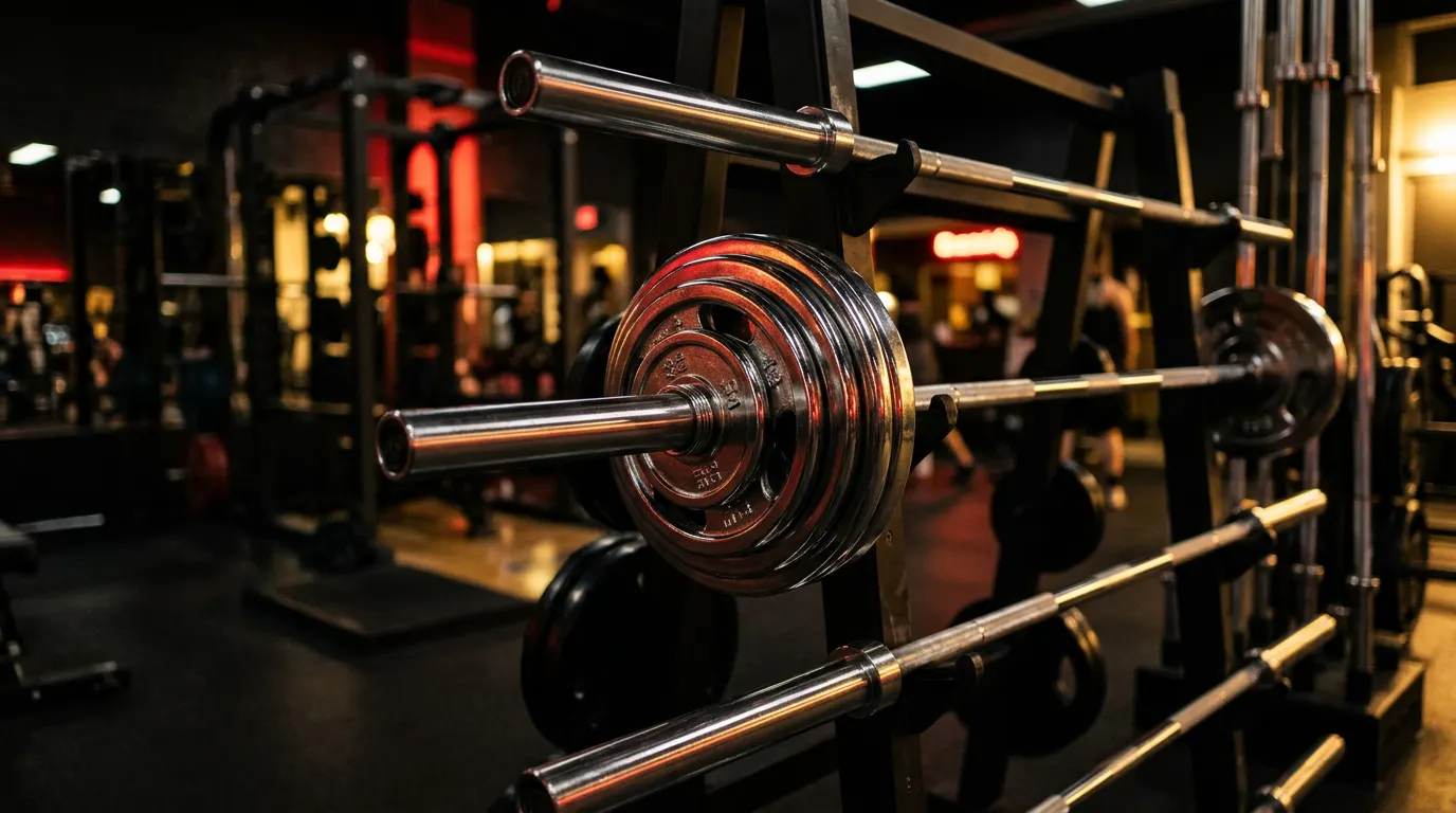 Professional weightlifting equipment at top rated gym Pakistan